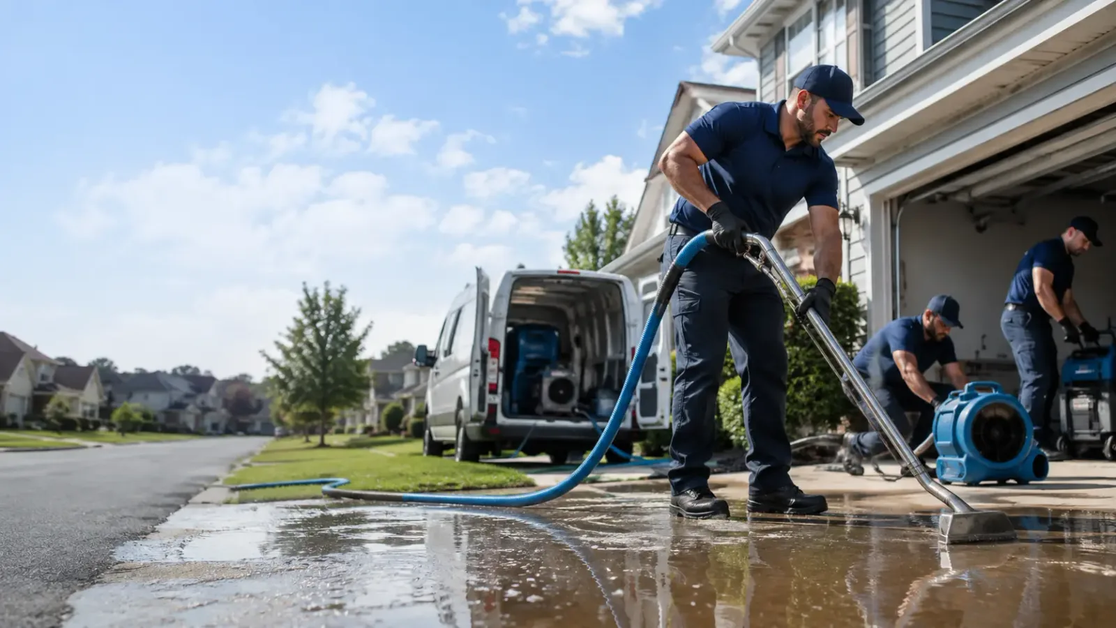Flood Damage Restoration in Modesto, IL
